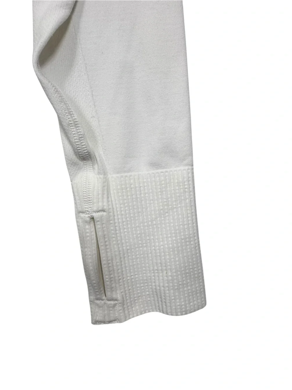 Athleta speedlight seamless top Bright White Size Medium NWT $64